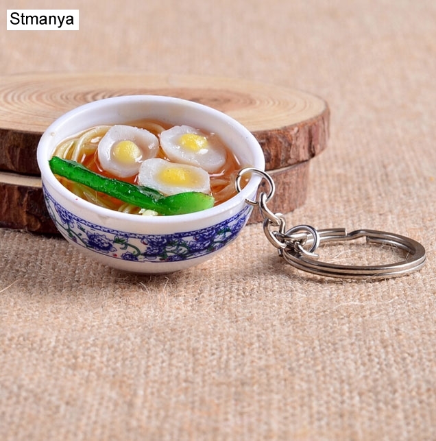 Food Zinc - Mini Simulasi Makanan Gantungan Kunci Lucu
