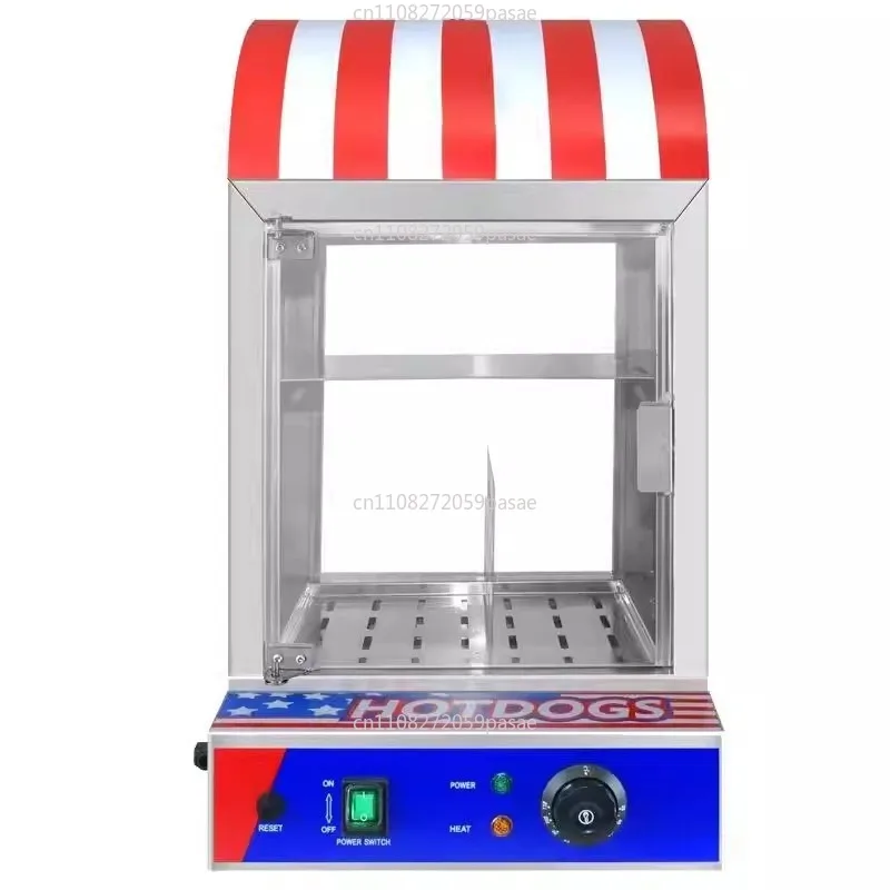 Food Processor Snacks - Pemanas Roti Hot Dog Otomatis Komersial,