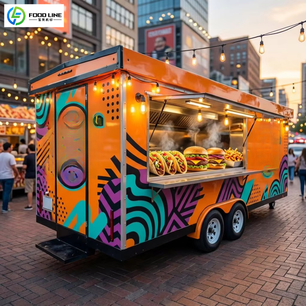 Food Snacks Corner - Gerobak Jajanan Makanan FOODLINE dengan Rangka