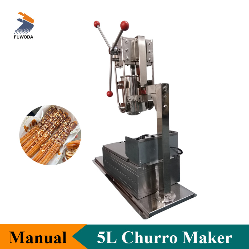 Food Processor Snacks - Mesin Pembuat Churro Stainless Steel 5L