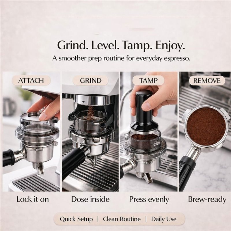 Breville Espresso Barista Touch - Corong Dosis B15C 54Mm Twist-Lock Portafilter