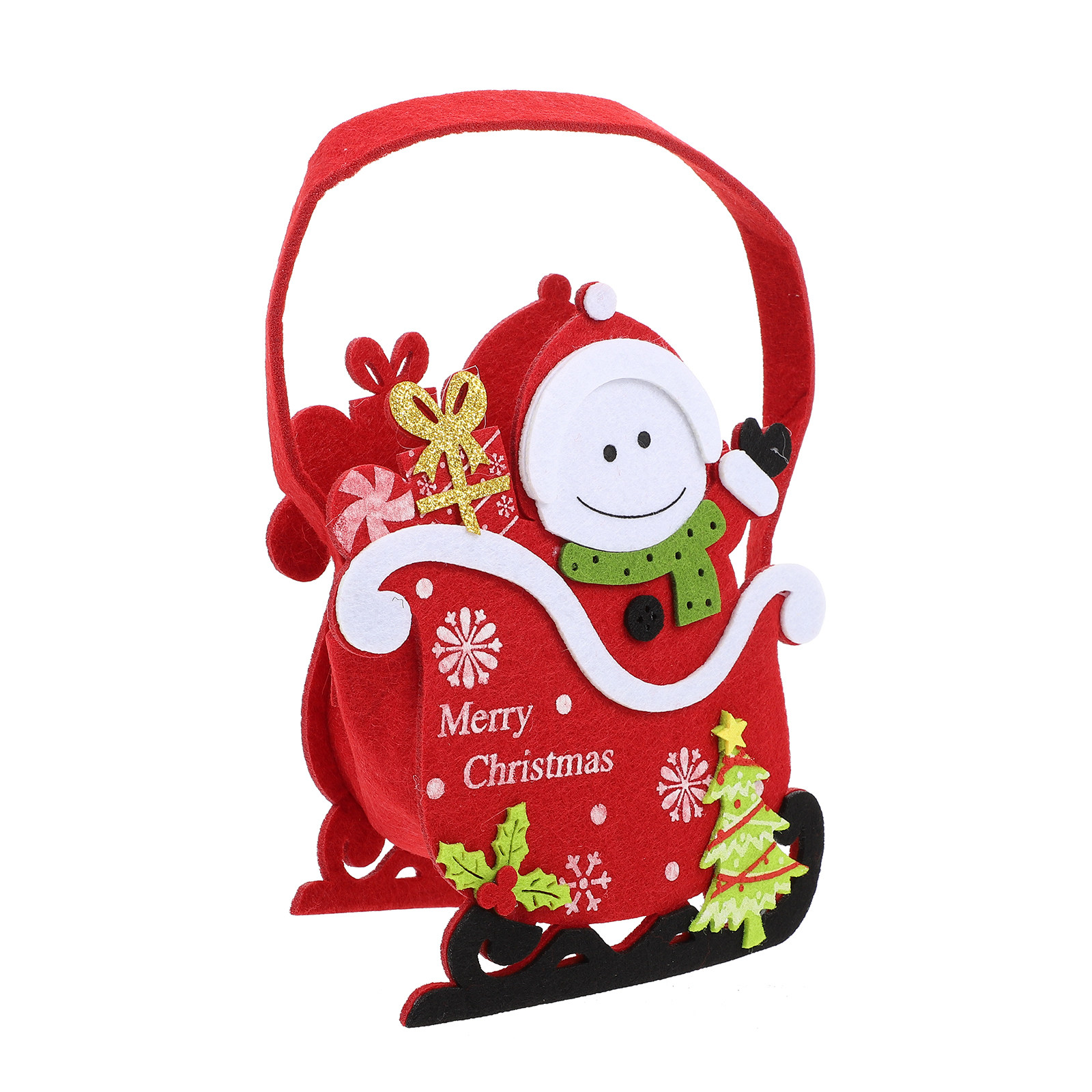 Snacks Food Gift Baskets - 1 Buah Keranjang Permen Natal, Wadah