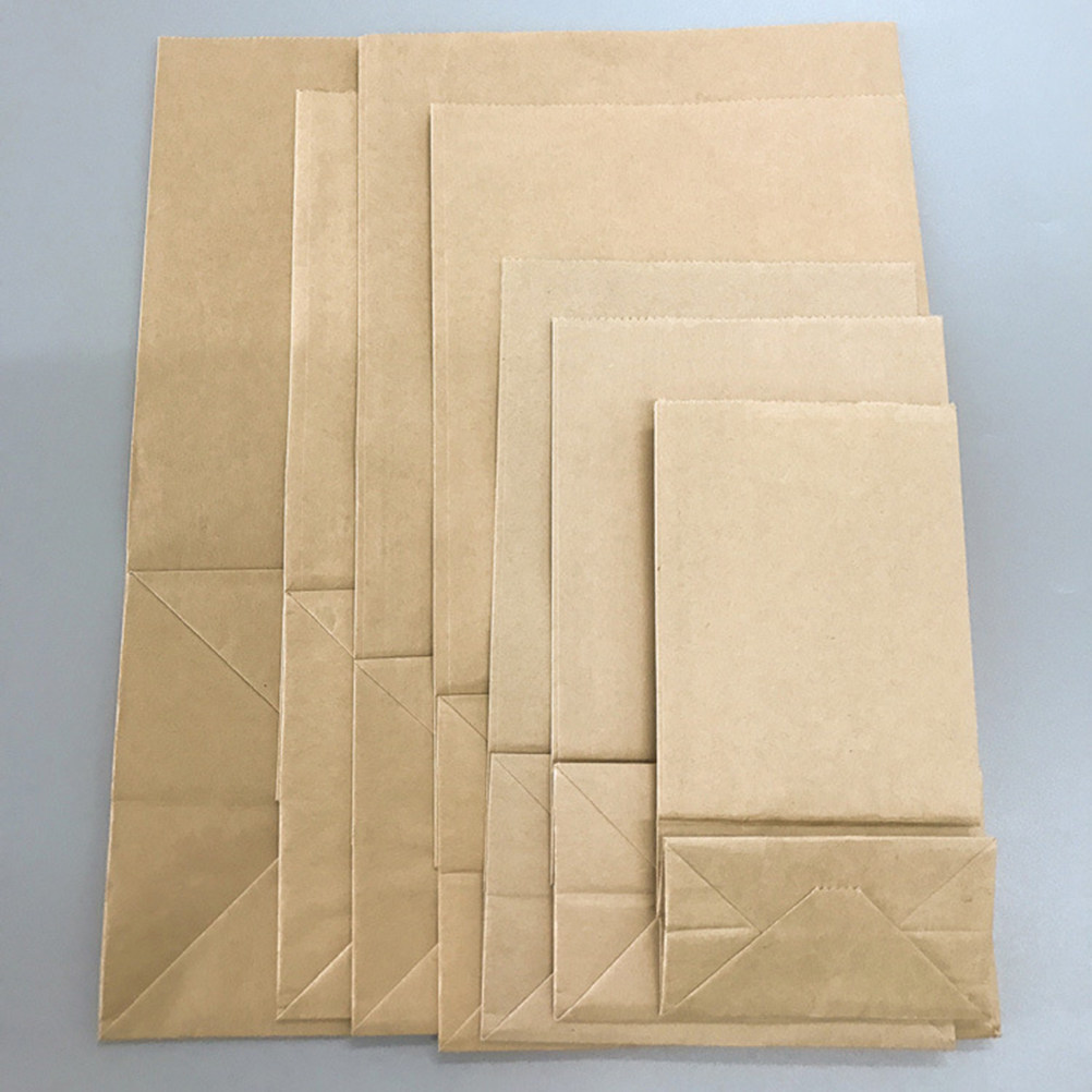 100pcs Kantong Kertas Kraft Uk - Snacks Food Usa ulasan dan harga