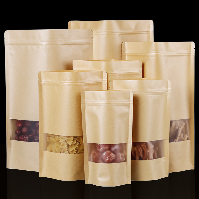 100 Buah Kantong Kertas Kemasa - Food Snacks Packets ulasan dan harga