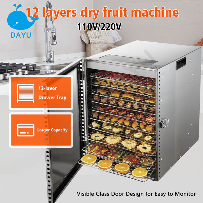 Mesin Pengering Buah Komersial - Food Processor Snacks ulasan dan harga
