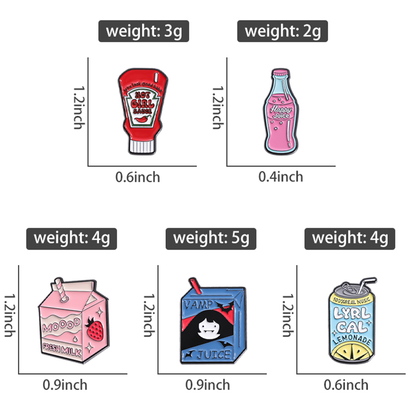 Pin Enamel makanan lezat sesua - Food Zinc ulasan dan harga