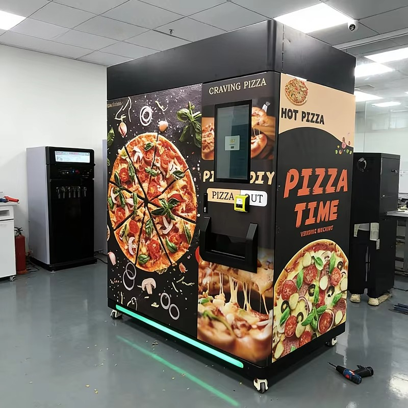 Kabinet Penjual Pizza Siap Saj - Food Snacks Corner ulasan dan harga