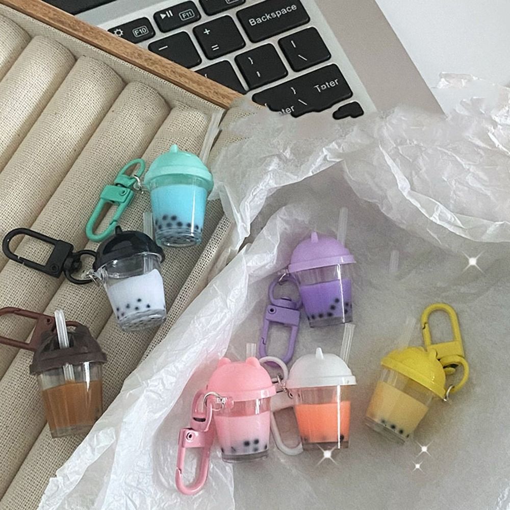 Gantungan Tas Mini Mutiara Teh - Food Zinc ulasan dan harga