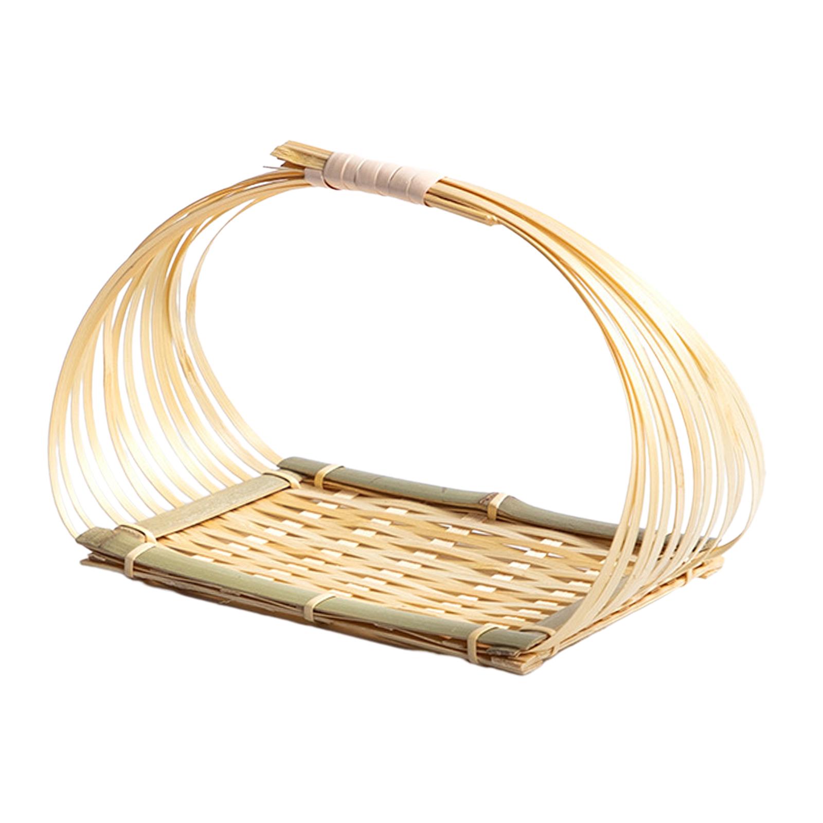 Keranjang Piknik Anyaman Bambu - Snacks Food Gift Baskets ulasan dan harga